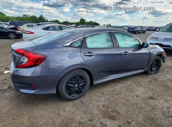 2HGFC2F69KH518066 2019 HONDA CIVIC Gray უკანა მარჯვენა