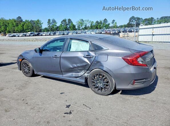2HGFC2F69LH547522 2020 HONDA CIVIC Gray Rear left