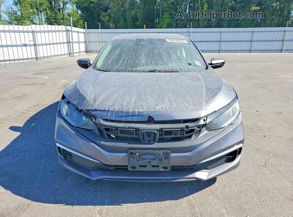 2HGFC2F69LH547522 2020 HONDA CIVIC Gray Front view