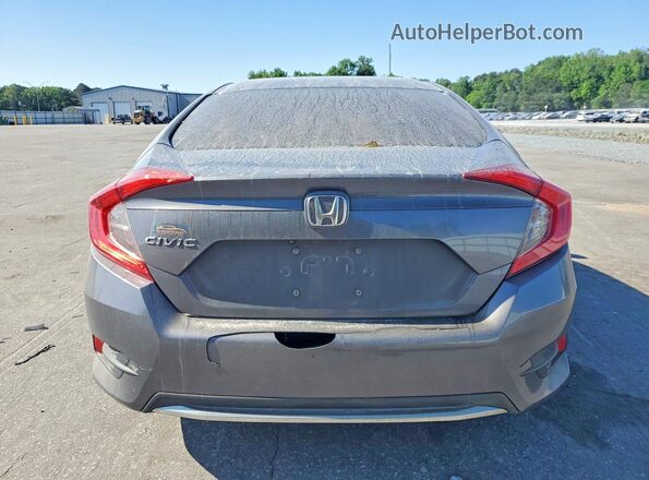 2HGFC2F69LH547522 2020 HONDA CIVIC Gray Rear view