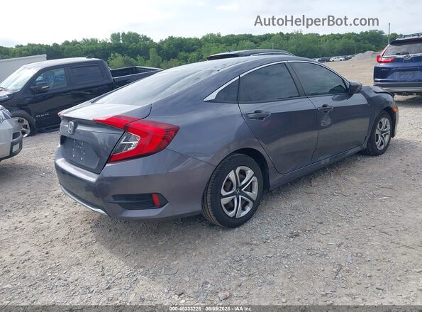 2HGFC2F69LH550582 2020 HONDA CIVIC Gray Rear right
