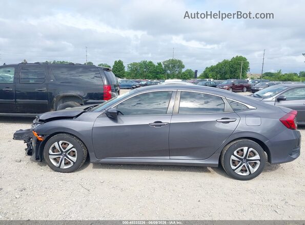 2HGFC2F69LH550582 2020 HONDA CIVIC Gray 360 interior view
