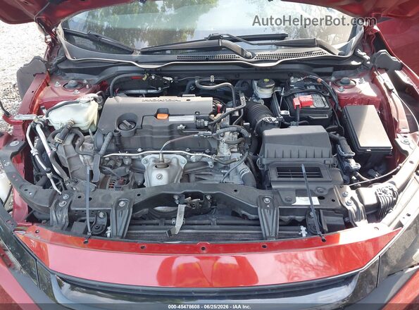 2HGFC2F69LH578883 2020 HONDA CIVIC Red Вид ззаду