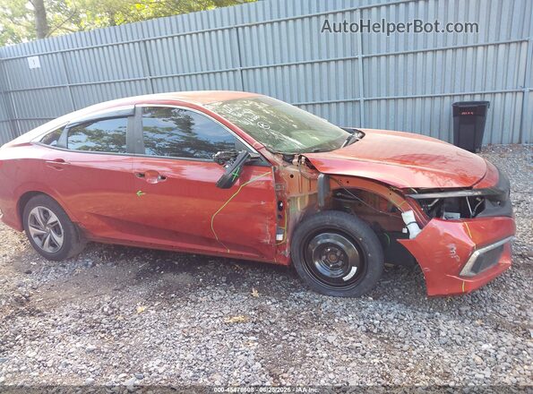 2HGFC2F69LH578883 2020 HONDA CIVIC Red Вид спереду