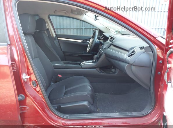 2HGFC2F69LH578883 2020 HONDA CIVIC Red Вид салону спереду