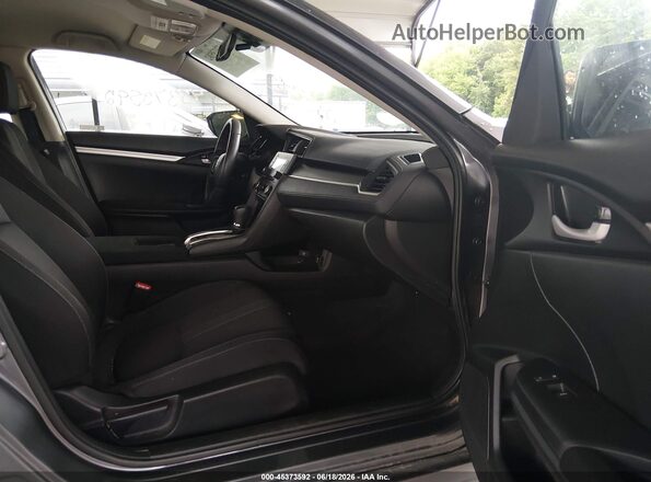 2HGFC2F69MH524193 2021 HONDA CIVIC Gray Вид салону спереду
