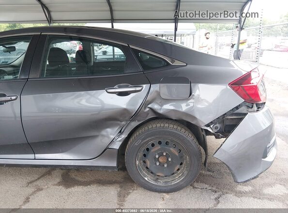 2HGFC2F69MH524193 2021 HONDA CIVIC Gray Вид спереду