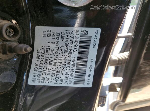 2HGFC2F69MH526865 2021 HONDA CIVIC Черный 