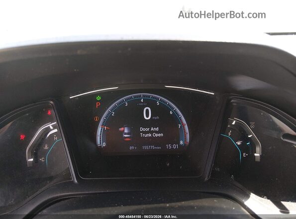 2HGFC2F69MH537204 2021 HONDA CIVIC Серый Вид задних сидений