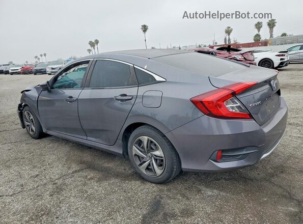 2HGFC2F69MH537283 2021 HONDA CIVIC Gray უკანა მარცხენა