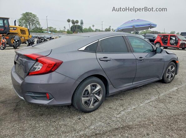 2HGFC2F69MH537283 2021 HONDA CIVIC Gray უკანა მარჯვენა