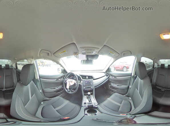 2HGFC2F69MH537283 2021 HONDA CIVIC Gray VIN კოდის სტიკერის ხედი