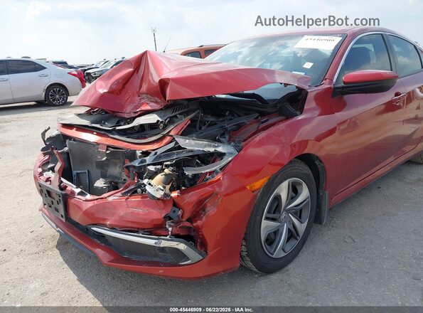 2HGFC2F69MH548882 2021 HONDA CIVIC Red Front view