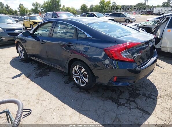 2HGFC2F6XJH515109 2018 HONDA CIVIC Gray Հետևի ձախ