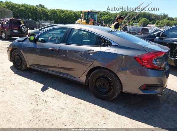 2HGFC2F6XKH534048 2019 HONDA CIVIC Серый Задняя левая четверть