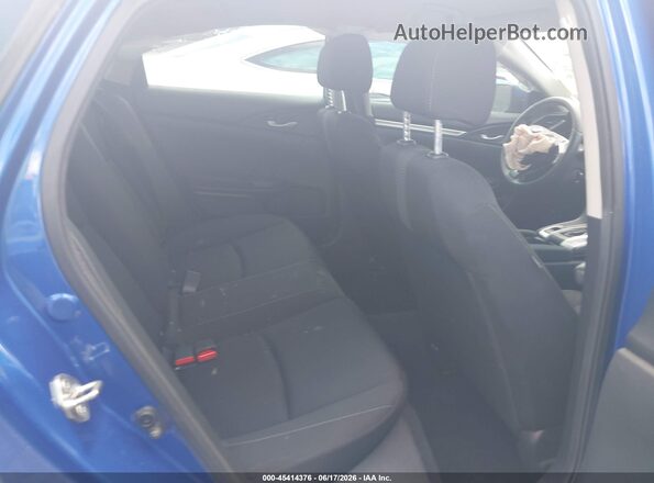 2HGFC2F6XKH543591 2019 HONDA CIVIC Blue Widok naklejki z numerem VIN