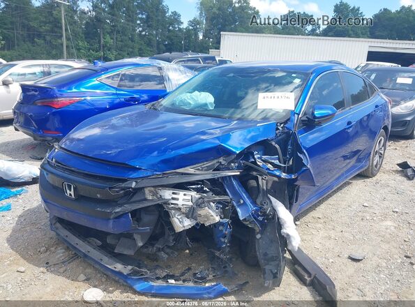 2HGFC2F6XKH543591 2019 HONDA CIVIC Blue Przód lewy