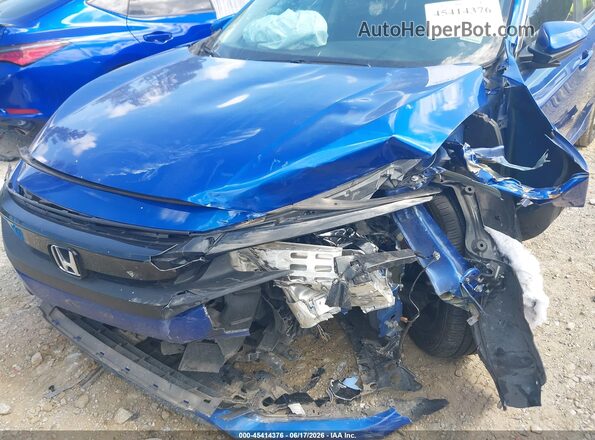 2HGFC2F6XKH543591 2019 HONDA CIVIC Blue Widok z przodu