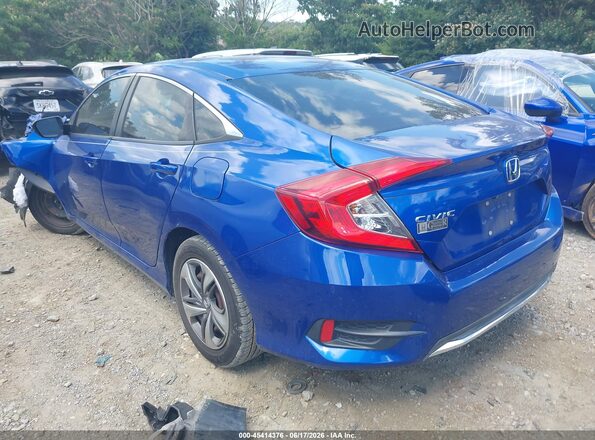 2HGFC2F6XKH543591 2019 HONDA CIVIC Blue Tył lewy