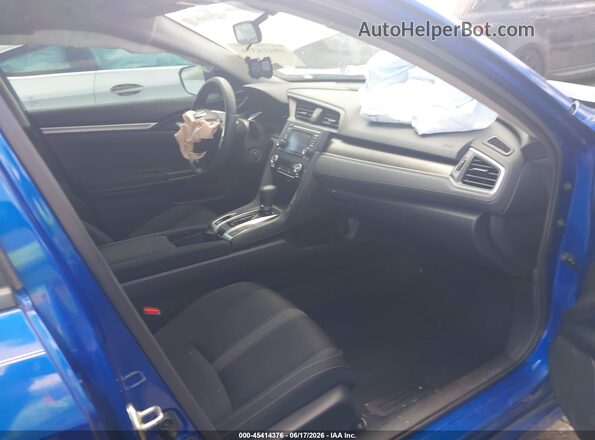 2HGFC2F6XKH543591 2019 HONDA CIVIC Blue Widok wnętrza z przodu