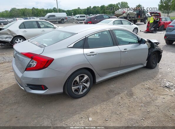 2HGFC2F6XKH580642 2019 HONDA CIVIC Серый Задняя правая четверть