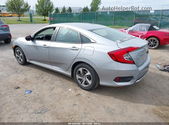 2HGFC2F6XKH580642 2019 HONDA CIVIC Серый Задняя левая четверть