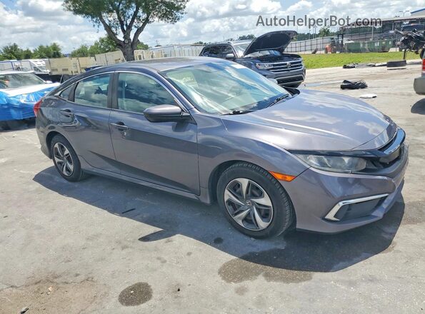 2HGFC2F6XKH584898 2019 HONDA CIVIC Gray 