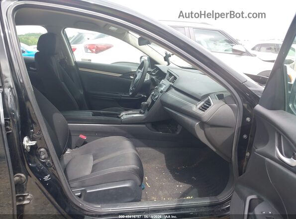 2HGFC2F6XLH511404 2020 HONDA CIVIC Black Вид салону спереду