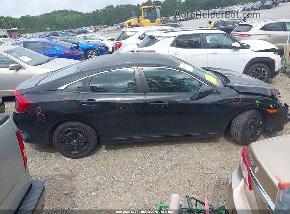 2HGFC2F6XLH511404 2020 HONDA CIVIC Black Вид задньої частини салону