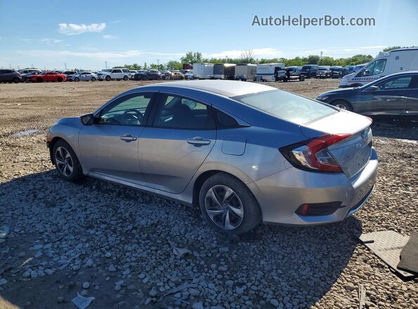 2HGFC2F6XLH523083 2020 HONDA CIVIC Silver Rear left
