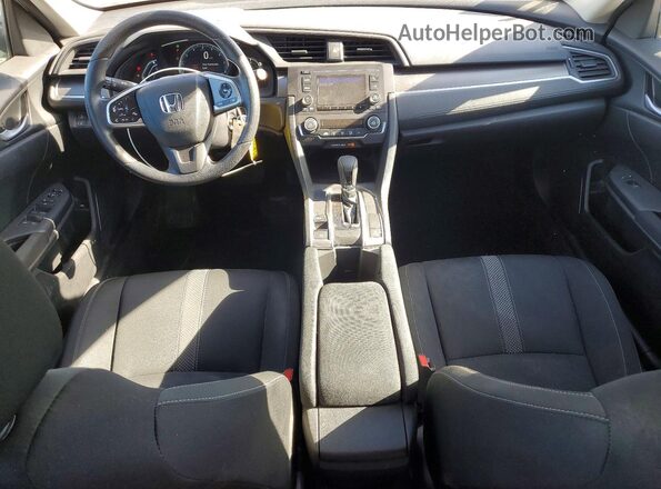 2HGFC2F6XLH523083 2020 HONDA CIVIC Silver Dashboard view