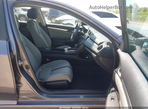 2HGFC2F6XLH539221 2020 HONDA CIVIC Серый Вид салона спереди