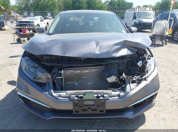 2HGFC2F6XLH539221 2020 HONDA CIVIC Серый Вид задней части салона
