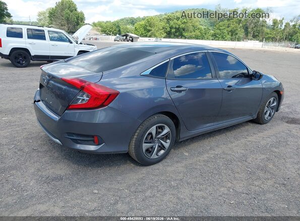2HGFC2F6XLH587964 2020 HONDA CIVIC Gray Հետևի աջ