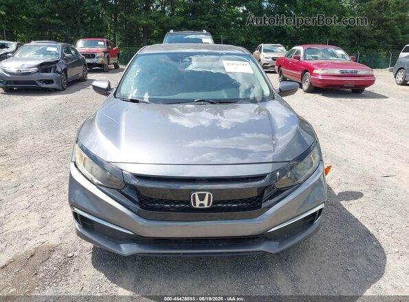 2HGFC2F6XLH587964 2020 HONDA CIVIC Gray Սարքավորումների վահանակի տեսք