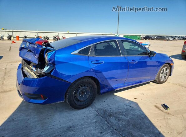 2HGFC2F6XLH596180 2020 HONDA CIVIC Blue Задня права чверть