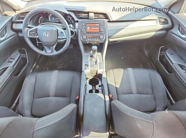 2HGFC2F6XLH596180 2020 HONDA CIVIC Blue Вид панелі приладів