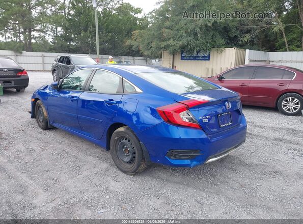 2HGFC2F6XMH504776 2021 HONDA CIVIC Blue უკანა მარცხენა