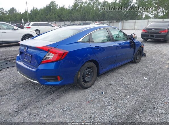 2HGFC2F6XMH504776 2021 HONDA CIVIC Blue უკანა მარჯვენა