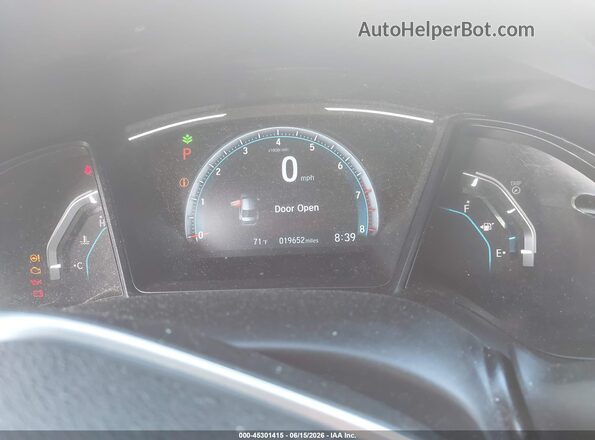 2HGFC2F6XMH514692 2021 HONDA CIVIC White Vista de los asientos traseros