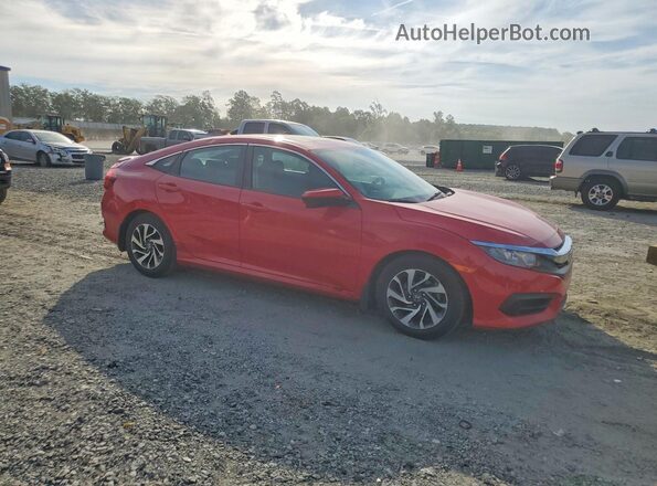 2HGFC2F70GH502239 2016 HONDA CIVIC Red წინა მარჯვენა