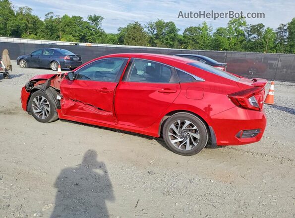 2HGFC2F70GH502239 2016 HONDA CIVIC Red უკანა მარცხენა