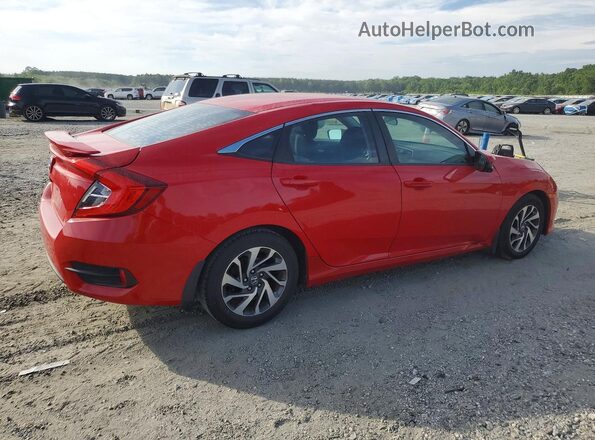 2HGFC2F70GH502239 2016 HONDA CIVIC Red უკანა მარჯვენა