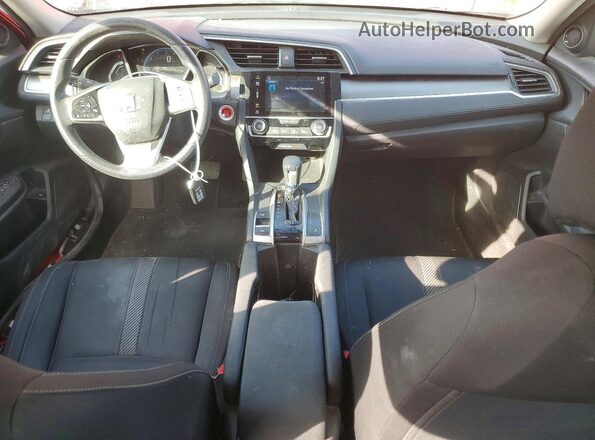 2HGFC2F70GH502239 2016 HONDA CIVIC Red წინა პანელის ხედი