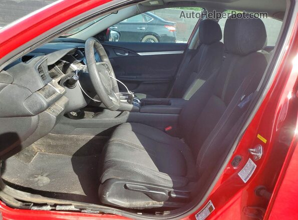2HGFC2F70GH502239 2016 HONDA CIVIC Red წინა სალონის ხედი