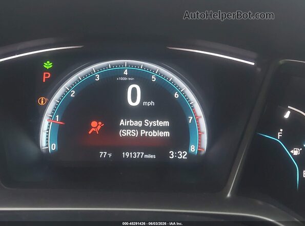 2HGFC2F70GH517422 2016 HONDA CIVIC White 