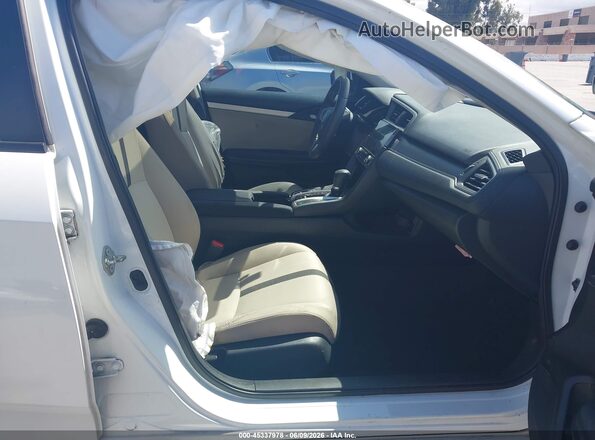 2HGFC2F70GH534530 2016 HONDA CIVIC White Vista interior delantera