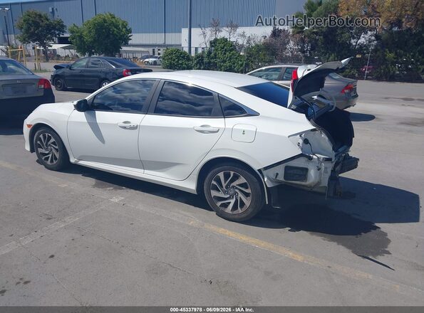 2HGFC2F70GH534530 2016 HONDA CIVIC White Trasero izquierdo