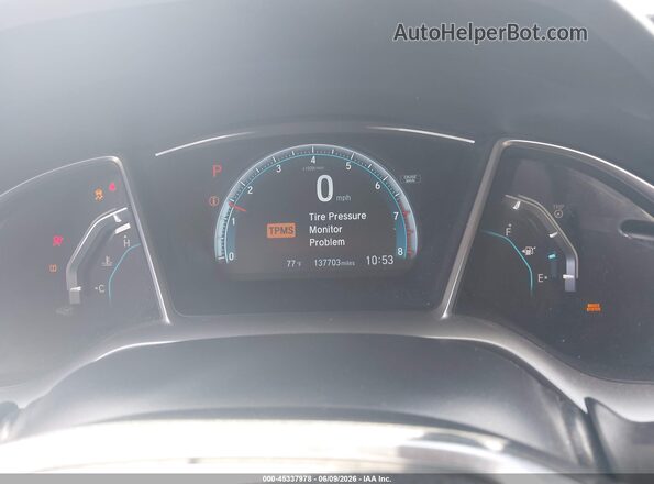 2HGFC2F70GH534530 2016 HONDA CIVIC White Vista de los asientos traseros