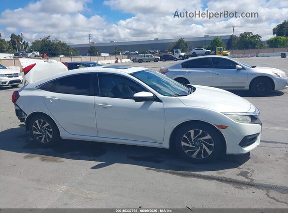 2HGFC2F70GH534530 2016 HONDA CIVIC White Vista interior trasera